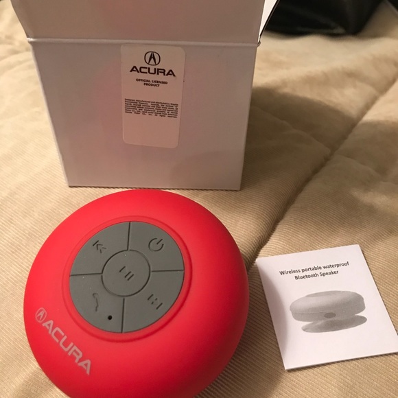 SOLD!!! Acura Waterproof Bluetooth Speaker NIB - Picture 2 of 5